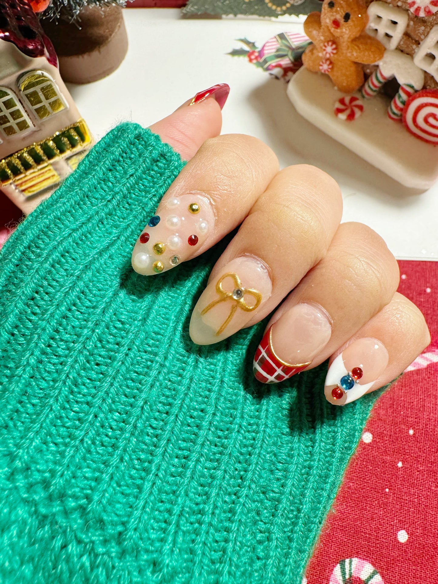 Red Plaid Ribbon – Festive Luxe Edition