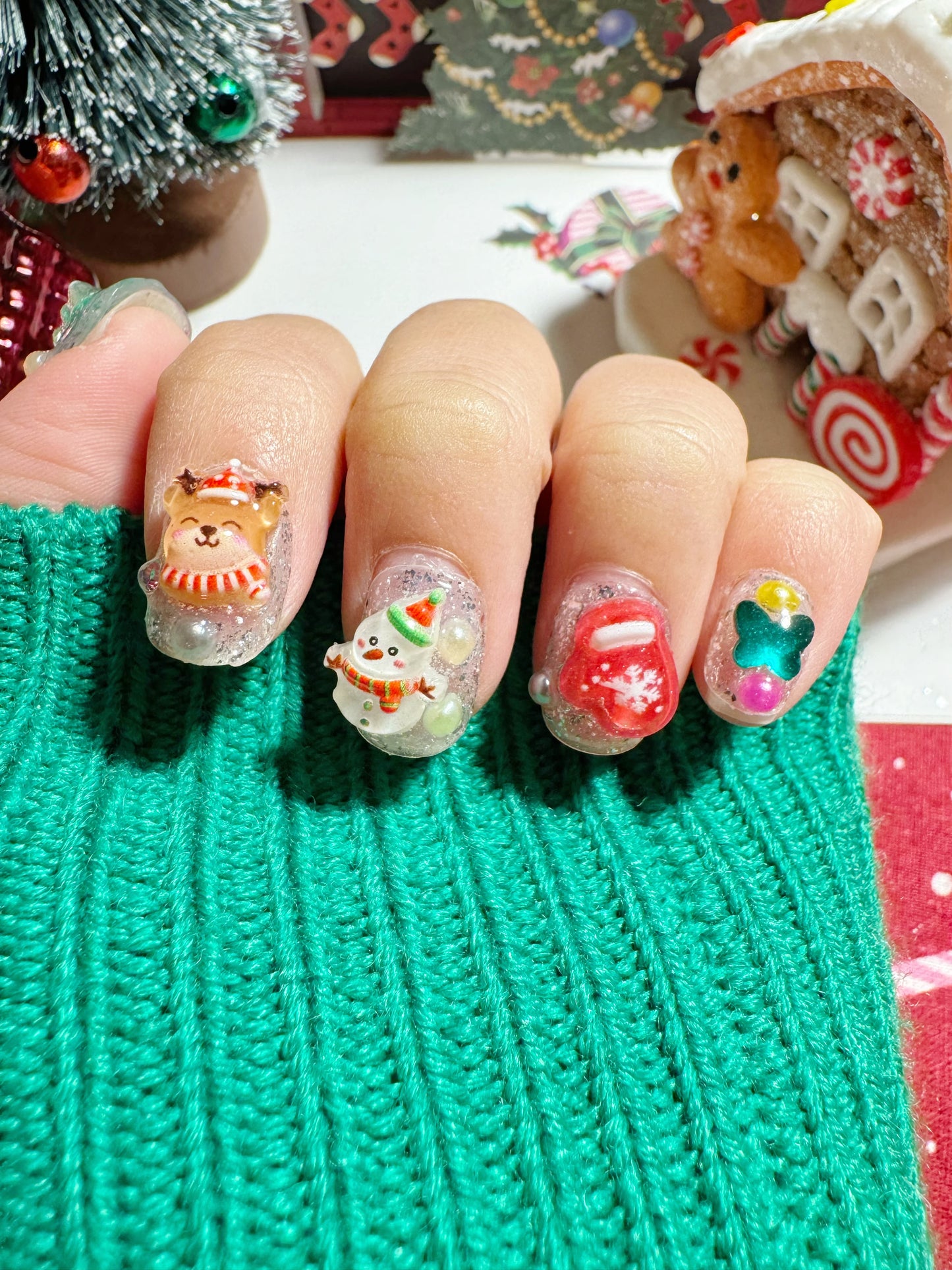 Kawaii Christmas Characters – 3D Jelly Series