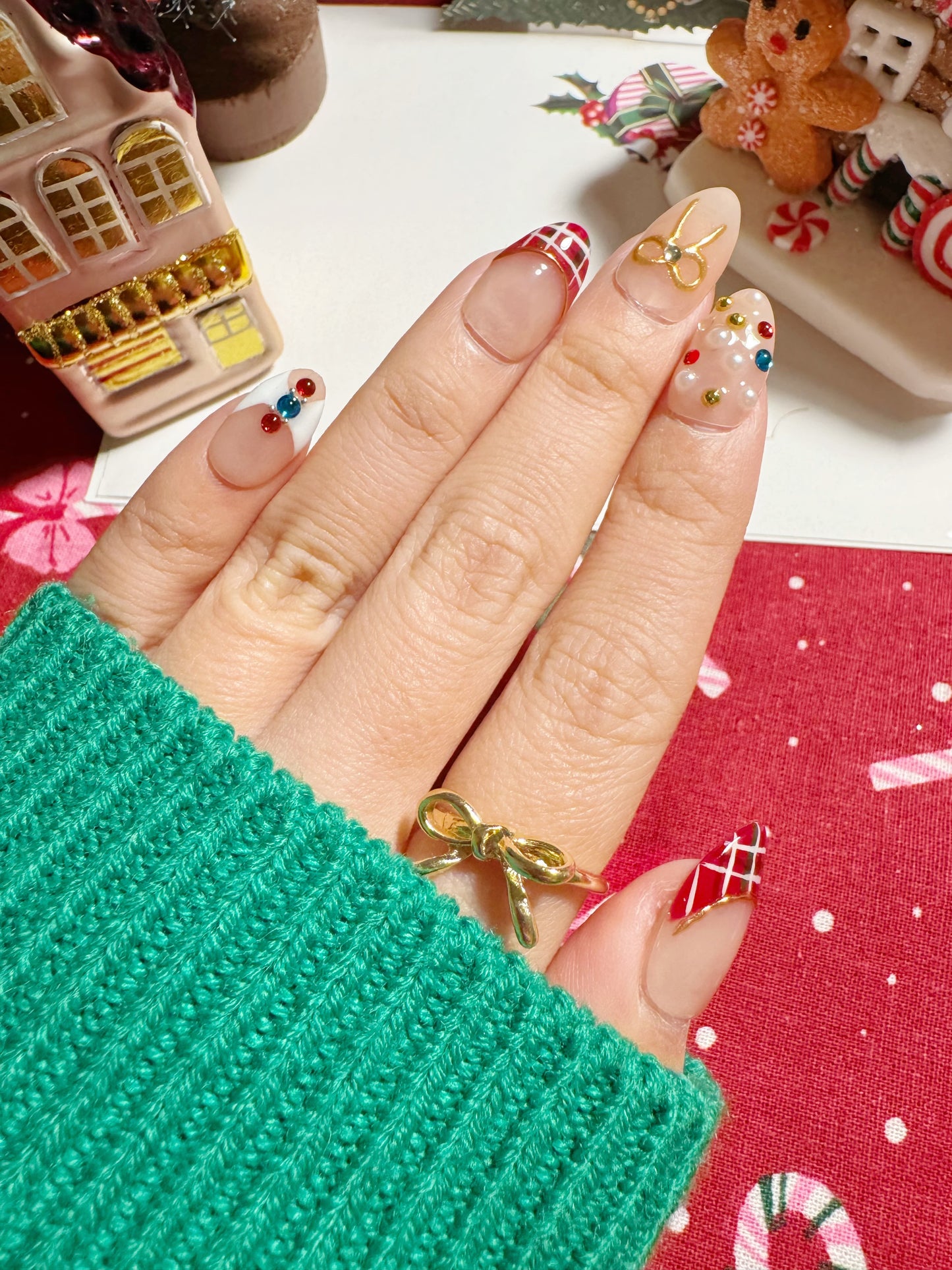 Red Plaid Ribbon – Festive Luxe Edition