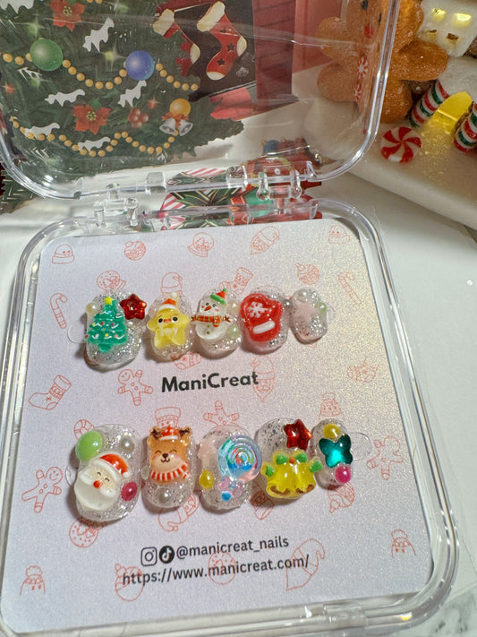 Kawaii Christmas Characters – 3D Jelly Series